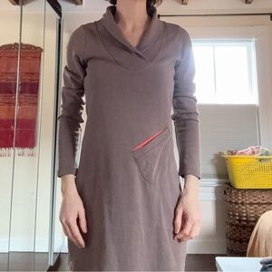 Lole Gray Jacket with Red Trim